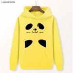 Panda Hoodies Men & Women Unisex Hooded Fleece Pullovers New 2017 Cute Kawaii Hoodie Free Shipping