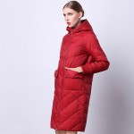 Parkas For Women Winter Duck Down Jacket Hooded Coat Long Loose Womens Winter Jackets And Coats Thick Manteau D'hiver Femme 2016