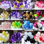 Pearl balloons 20pc 10 Inch Thick 2.2 g Birthday Ballons Decorations Wedding Ballons Pink White Purple Globos Party Wholesale