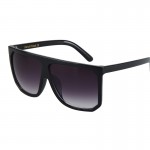 Peekaboo Black clear oversized square sunglasses women gradient 2016 summer style classic women sun glasses big square uv400