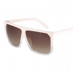 Peekaboo Black clear oversized square sunglasses women gradient 2016 summer style classic women sun glasses big square uv400
