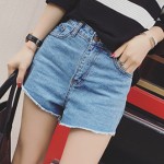 Personalized Embroidery Rose Shorts Women 2017 Summer High Waist Denim Shorts Slim Pantalones Cortos Mujer Plus Size Short Femme