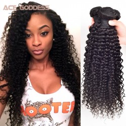 Peruvian Kinky Curly Virgin Hair 3 Bundles Peruvian Curly Hair Very Soft Peruvian Virgin Hair Tissage Bresilienne Curly ACE Hair