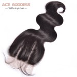 Peruvian Virgin Hair Body Wave Closure Three/Middle/Free Part Lace Closure 7A Human Hair Closure,Peruvian Virgin Hair Closure