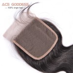Peruvian Virgin Hair Body Wave Closure Three/Middle/Free Part Lace Closure 7A Human Hair Closure,Peruvian Virgin Hair Closure