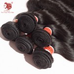 Peruvian virgin hair body wave 95-100g/pc 3pcs/lot with mix lengthes human hair weaves machine weft  for your nice hair