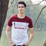 Pioneer Camp 100% cotton male t-shirt youth hit color short sleeve T-shirt mens t shirts fashion 2017 print t shirt 677001
