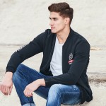 Pioneer Camp 2017 New Arrival zipper hoodies men brand-clothing fashion hoodies jacket quality casual sweatshirt male tracksuit 
