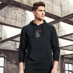 Pioneer Camp 2017 New Spring hoodie sweatshirt men brand clothing printed fashion hoodies male top quality black red AWY702002