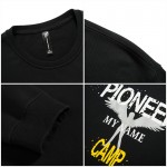 Pioneer Camp 2017 New arrival hoodies men brand clothing fashion print male sweatshirt top quality army green black AWY702003
