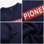 Pioneer Camp 2017 New fashion brand high quality mens hoodies  causal unique print male clothing spring autumn swear  622108