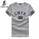 Pioneer Camp 2017 new fashion mens t shirt casual cotton men clothes short sleeve summer style t-shirt print shirt