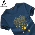 Pioneer Camp 2017 new fashion summer short men t shirt brand clothing cotton comfortable male t-shirt tshirt men clothing 522056
