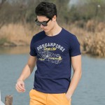 Pioneer Camp Cotton New Arrival Soft Elastic Brand Clothing Printed T Shirt Casual   Clothing Street Men Tshirt 655009
