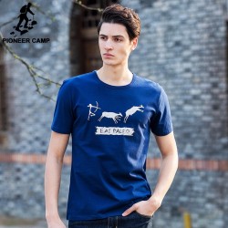 Pioneer Camp Free shipping 2017 new fashion mens t-shirt brand clothing casual  funny tshirts  print streetwear t shirt 622050