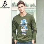 Pioneer Camp New arrival Hoodies Men Band clothing Hip Hop Mens Streetwear Printed New Street  male Sweatshirt 611900