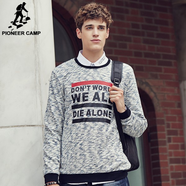 Pioneer Camp New arrival Men casual Hoodies Fashion Hoodies men Spring Winter male Sweatshirts  wear brand clothing 622132