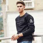 Pioneer Camp New autumn winter thick hoodies men brand male warm fleece sweatshirts top quality 100% cotton men hoodies 699026