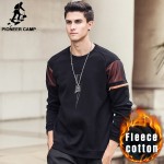 Pioneer Camp New style winter warm fleece hoodies men brand clothing top quality fashion male hoodies men sweatshirts  699059