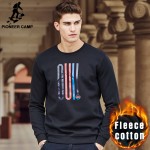 Pioneer Camp autumn winter thick sweatshirts men brand clothing warm male hoodies top quality fashion causal men hoodies 699111