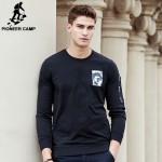 Pioneer Camp brand hoodies men fashion black male sweatshirt top quality casual elastic men sweatshirt hoodies slim fit 622208