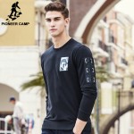 Pioneer Camp brand hoodies men fashion black male sweatshirt top quality casual elastic men sweatshirt hoodies slim fit 622208