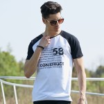 Pioneer Camp mens t shirt cape sleeves thin youth letters printed t-shirt fitness casual tshirt brand mens clothing 677026