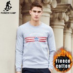 Pioneer Camp new 2017 autumn Spring fashion Brand mens hoodies casual thicken fleece male pullover sweatshirt 566901