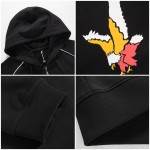 Pioneer Camp spring autumn hoodies men brand clothing printed hoodies fashion male hoodie sweatshirts black hoodies 699048