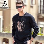 Pioneer Camp thick fleece hoodies men Autumn Winter brand clothing High quality New warm male Casual tiger Sweatshirt 622181