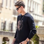 Pioneer Camp thick fleece hoodies men Autumn Winter brand clothing High quality New warm male Casual tiger Sweatshirt 622181