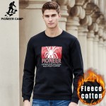 Pioneer Camp thick warm hoodies men brand clothing spider design autumn winter male hoodies quality men fleece sweatshirt 699122