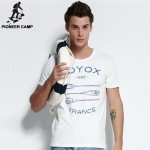 Pioneer Camp.Free shipping!2017 new mens t shirt 100%cotton casual men t-shirt wear tshirt fot men summer style