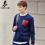 Pionner Camp 2017 new arrival Men's famous Brand clothing Men Hoodies men casual male hoody blue sweatshirt masculine 622110