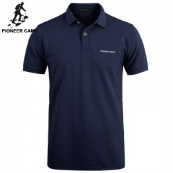 Pionner Camp Brand clothing New Men Polo Shirt Men Business & Casual solid male polo shirt Short Sleeve breathable polo shirt