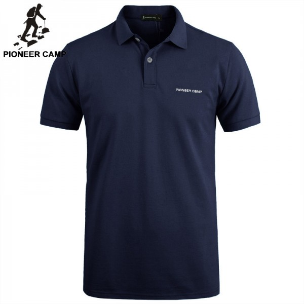 Pionner Camp Brand clothing New Men Polo Shirt Men Business & Casual solid male polo shirt Short Sleeve breathable polo shirt
