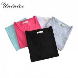 Plus Size 5XL 6XL Female Summer Style Short Sleeve T-shirts For Women Round V-Neck T Shirt Women Crop Tops Woman Clothes Fashion