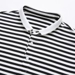 Plus Size 5XL High Quality Casual Men POLO Shirt  Cotton Striped Polo Homme Summer Short-sleeve Camisa Polo Slim Fit Tee MT532