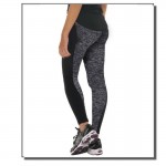 Plus Size Black/Gray Women's Fitness Leggings Workout Pants Panelled Ladies High Waist Leggins Quick-drying Wear Trousers CK1006