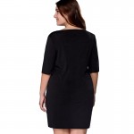 Plus Size Women Clothing 2017 Summer Dress Big Size 6XL Women Dress Print 5XL Dress Black Casual Mini 4XL Dress Vestidos