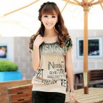 Plus size women print T shirt camisas femininas European basic 2016 summer style short sleeve O-Neck Shirts Loose casual tops