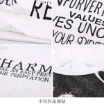 Plus size women print T shirt camisas femininas European basic 2016 summer style short sleeve O-Neck Shirts Loose casual tops