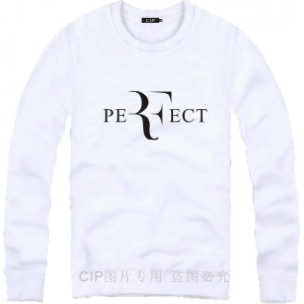 Plus size xxxxl hoodies men women federer perfect printing o neck long sleeve pullover sweatshirt casual fleece sweatshirts