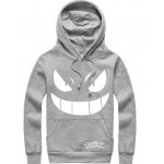 Pokemon Gengar Haunter Zipper Hoodies Pullover Pocket Monster hoodie Anime Gengar Hooded Thick Zipper Men cardigan Sweatshirts