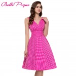 Polka dot dress Belle Poque vintage rockabilly dresses 2017 Summer Audrey Hepburn Vestidos party 50s dresses vestidos female