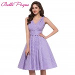 Polka dot dress Belle Poque vintage rockabilly dresses 2017 Summer Audrey Hepburn Vestidos party 50s dresses vestidos female