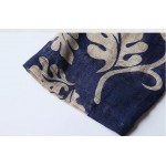 Printing cotton linen vintage dresses New spring autumn large size loose waist casual dress for female plus size 960721