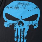 Punisher 3D Printed T-shirts Men Compression Shirts Short sleeve Cosplay Costume crossfit fitness Clothing Tops Male 