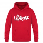Punk Band BLINK 182 Hoodie Cotton Winter BLINK 182 Logo Sweatershirt Pullover Hoody With Hood For Men Women