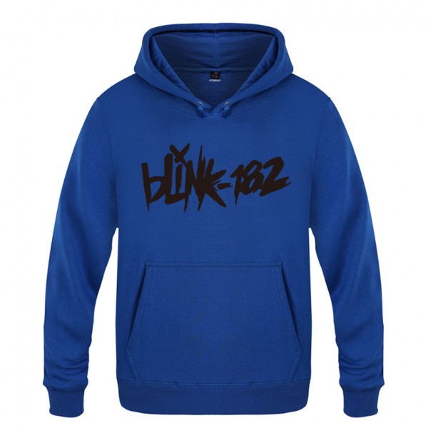 Punk Band BLINK 182 Hoodie Cotton Winter BLINK 182 Logo Sweatershirt Pullover Hoody With Hood For Men Women